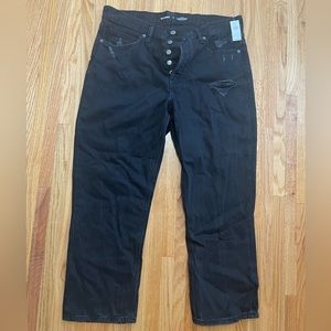 NWF Old Navy slouchy straight jeans